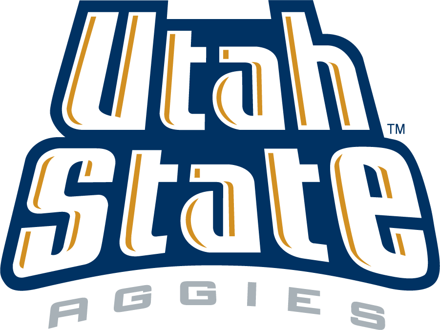 Utah State Aggies 1995-2001 Wordmark Logo v2 diy iron on heat transfer